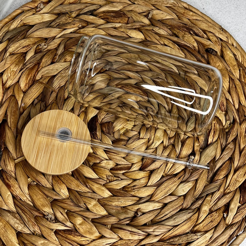 Clear Can Glass | Aesthetic Cup | Iced Coffee Glass