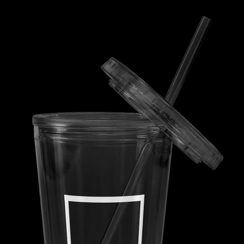 16oz Double Walled Clear Acrylic Matcha Swatch Tumbler